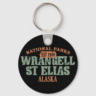 Wrangell St Elias National Park Key Ring