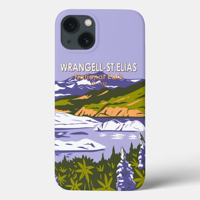 Wrangell St Elias National Park Nizina Lake Alaska Case-Mate iPhone Case (Back)
