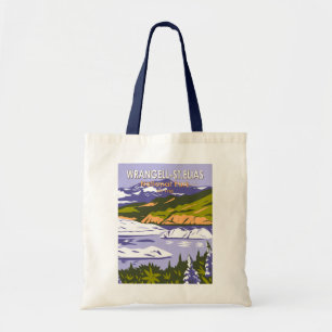 Wrangell St Elias National Park Nizina Lake Alaska Tote Bag