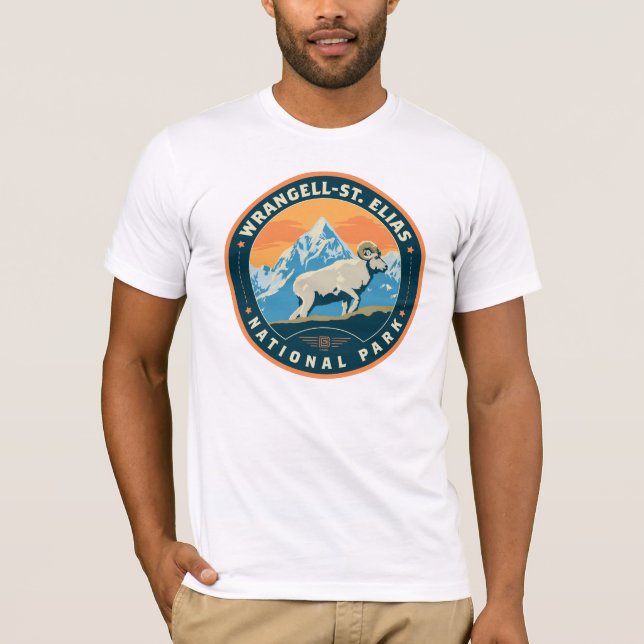 Wrangell-St Elias National Park T-Shirt (Front)