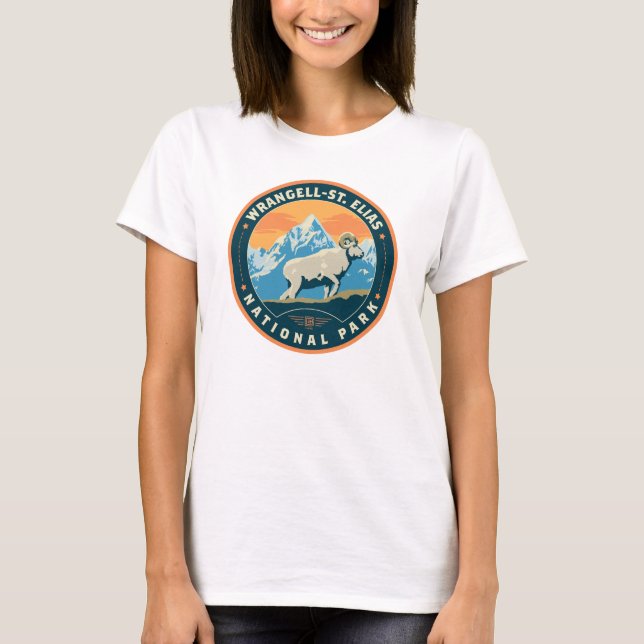 Wrangell-St Elias National Park T-Shirt (Front)