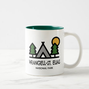 Wrangell-St. Elias National Park Two-Tone Coffee Mug