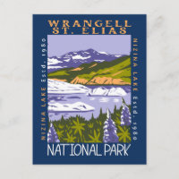 Wrangell St Elias National Park Vintage Distressed