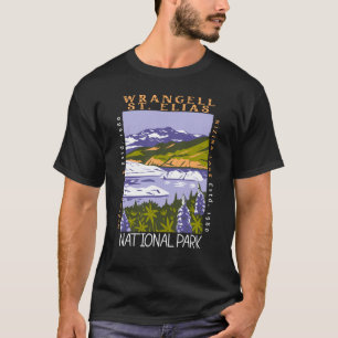 Wrangell St Elias National Park Vintage Distressed T-Shirt