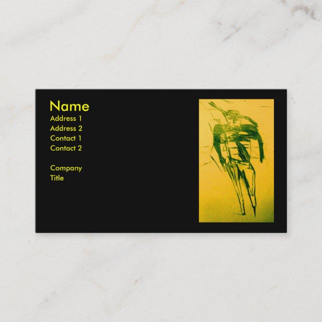 WRANGLER GOLD BUSINESS CARD (Front)