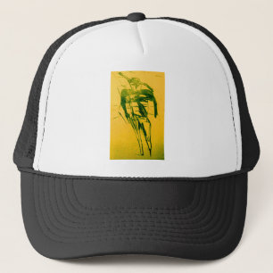 WRANGLER GOLD TRUCKER HAT