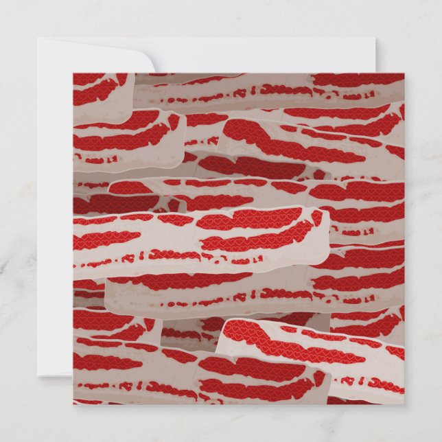 Wrap It In Bacon! Invitation (Front)