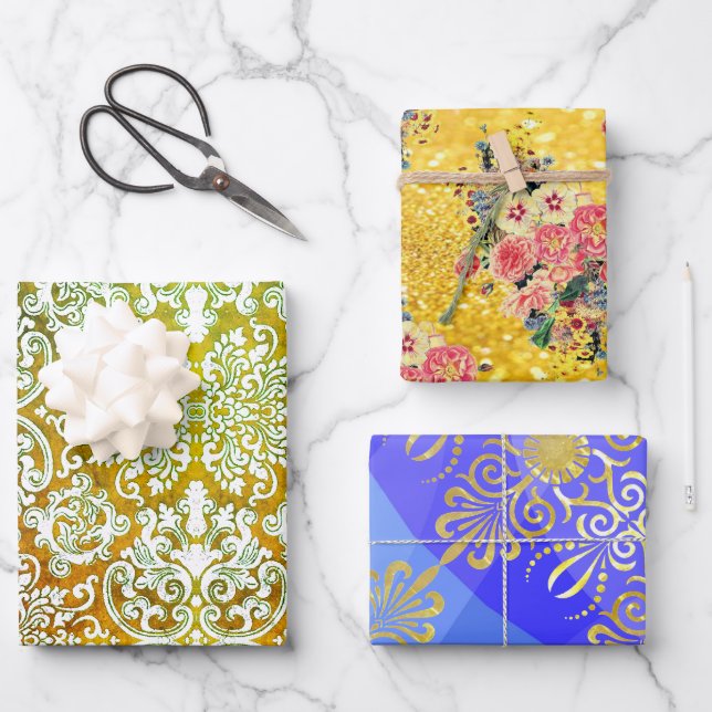 Wrap it in Beauty! Wrapping Paper Sheet (Front)