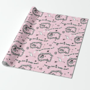 Wrap it in cat bums! wrapping paper