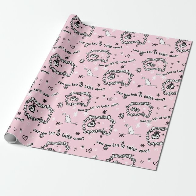 Wrap it in cat bums! wrapping paper (Unrolled)