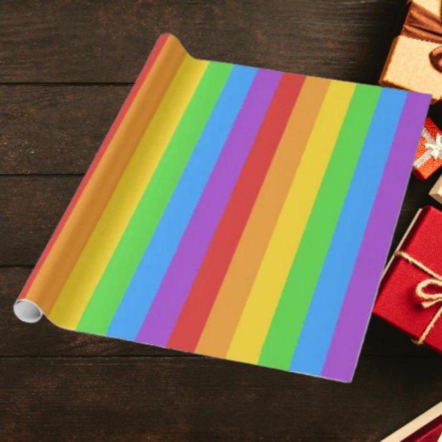 Wrap with Pride: Rainbow Flag Wrapping Paper (Creator Uploaded)