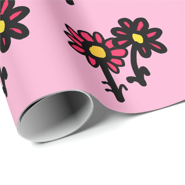 Wraping Paper Flowers (Roll Corner)