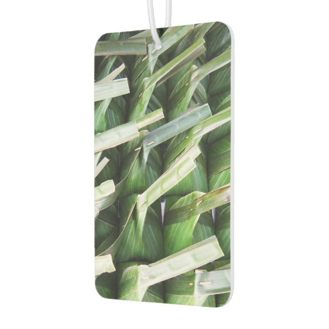 Wrapped Banana Leaf Packets Car Air Freshener (Left)