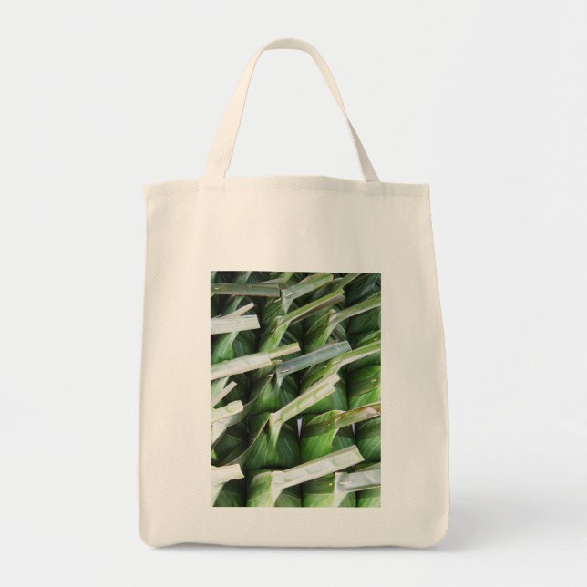 Wrapped Banana Leaf Packets Tote Bag (Front)