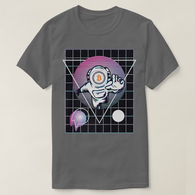 Wrapped Bitcoin Astronaut Premium T-Shirt (Design Front)