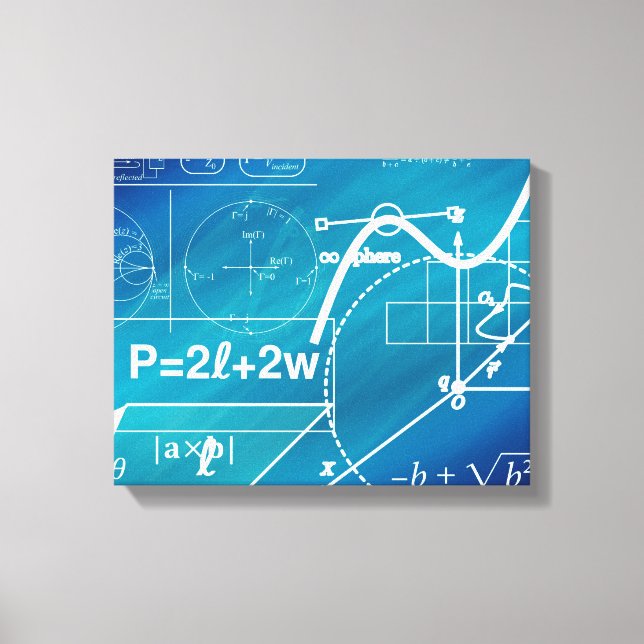 wrapped canvas geometry design (Front)