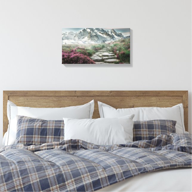 Wrapped Canvas (Gloss) (Insitu(Bedroom))