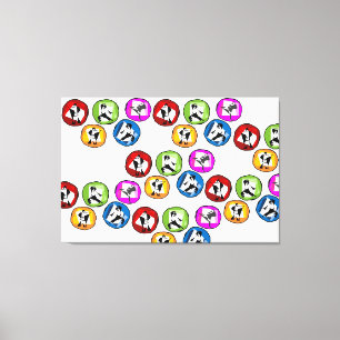 wrapped canvas karate martial arts black belt