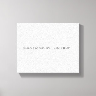 Wrapped Canvas, Size: 10.00" x 8.00" Canvas Print