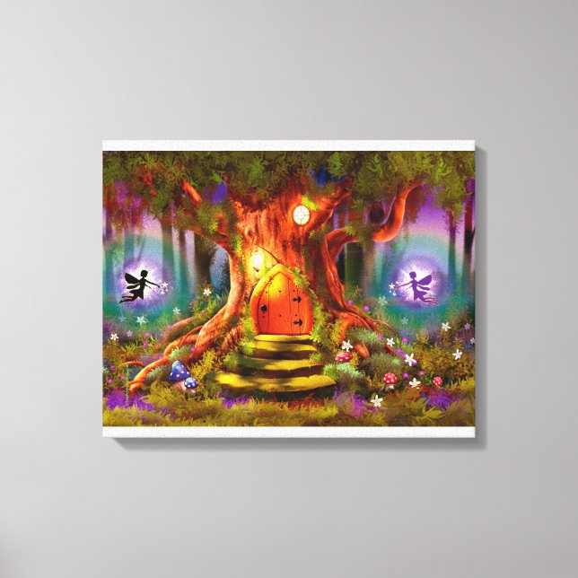Wrapped canvas The Magic Tree (Front)