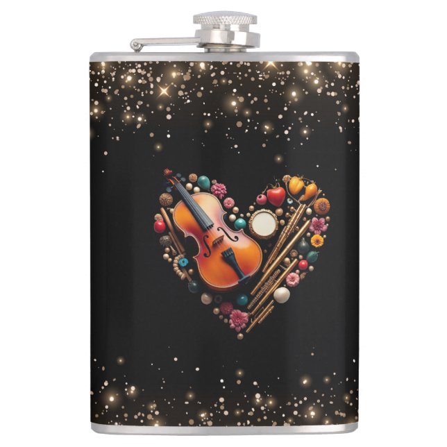 Wrapped Flask (Front)