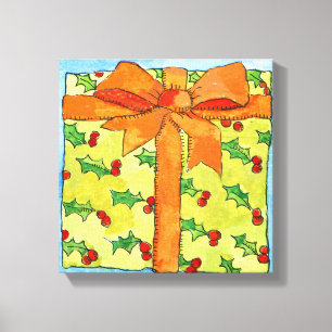 Wrapped gift 2011 canvas print