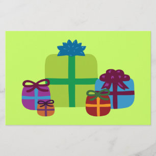 Wrapped Gifts Stationery