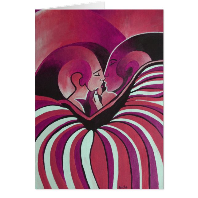 Wrapped In A Magenta Blanket Of Love (Front)