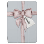 Wrapped in a pink bow iPad air cover (Front)