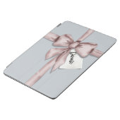 Wrapped in a pink bow iPad air cover (Side)