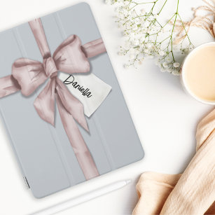 Wrapped in a pink bow iPad air cover
