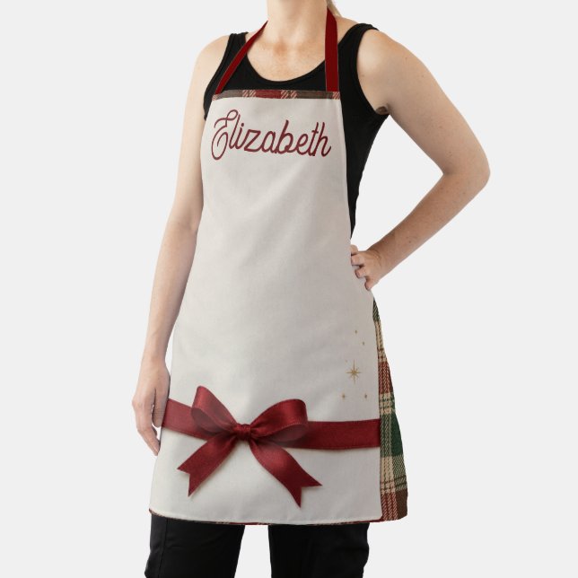 Wrapped in Bows Apron (Insitu)