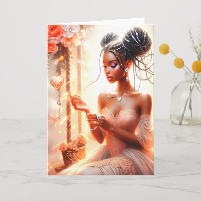 Wrapped in Love: A Heartwarming Card (Front)