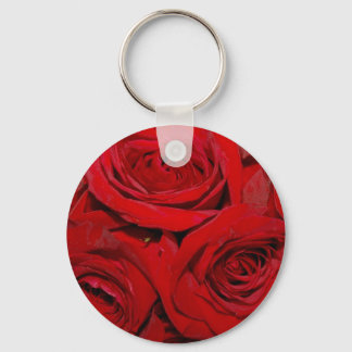 Wrapped in Roses Key Ring