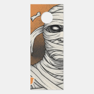 Wrapped Mummy Horror Art Door Hanger