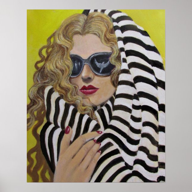 Wrapped up in a Beach Towel/ Poster (Front)