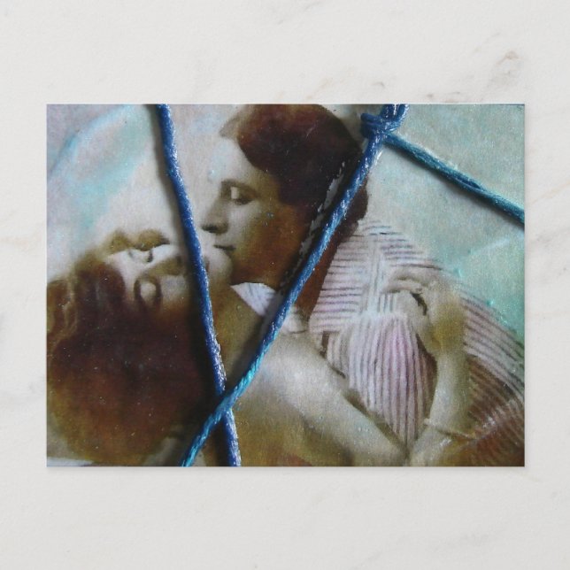 Wrapped Up in Love Postcard (Front)