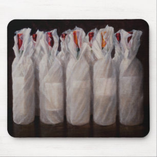 Wrapped Wine Bottles 2010 Mouse Mat