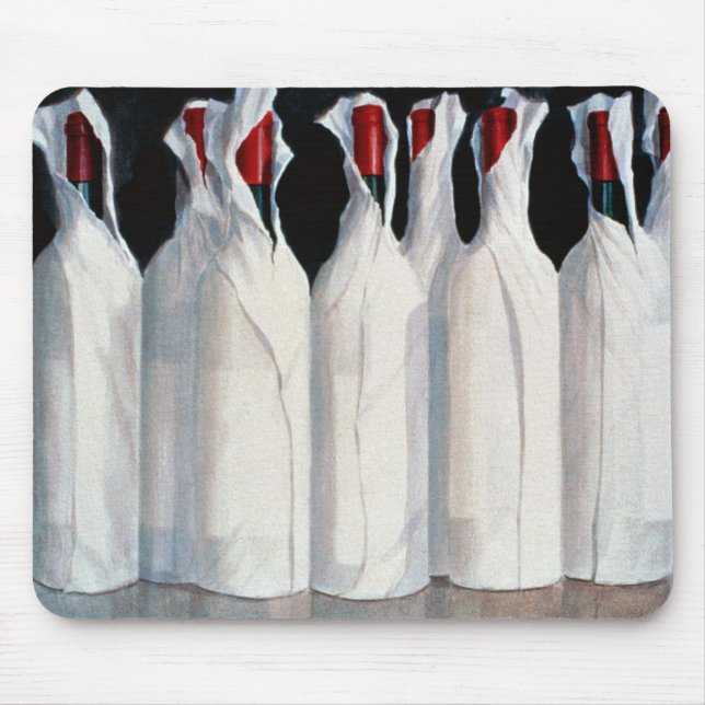 Wrapped Wine Bottles Number 1 1995 Mouse Mat (Front)