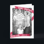 Wrapped With Love Christmas Photo Card<br><div class="desc">Celebrate the season with this modern and stylish holiday card from Berry Berry Sweet.</div>