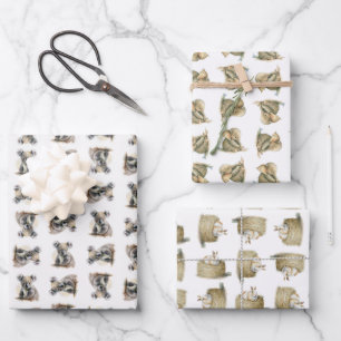 Wrapping - Baby Animals Wrapping Paper Sheet