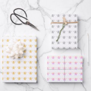Wrapping - Bumble Bee Wrapping Paper Sheets
