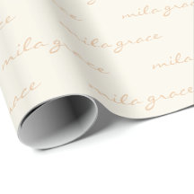 wrapping paper