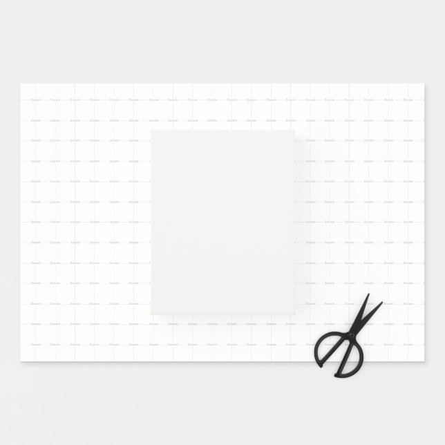 Wrapping paper, 19x29 paper sheet (Back)