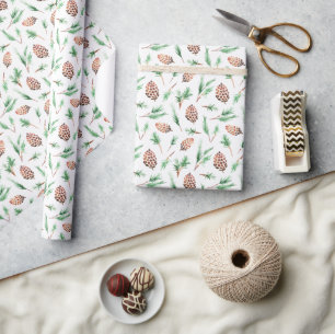 Wrapping Paper 76,2 cm x 1,8 m - Winter Pattern