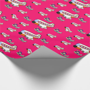 Wrapping paper Aeroplanes