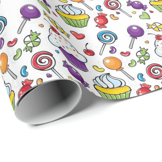 Wrapping Paper - All Things Sweet (Roll Corner)