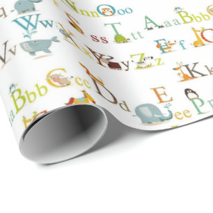 Wrapping Paper - Alphabet