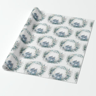 Wrapping Paper Baby Boy Shower or Celebration