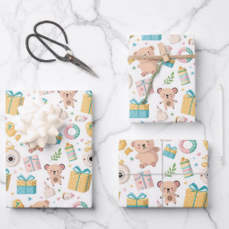 Wrapping Paper Baby Stuff
